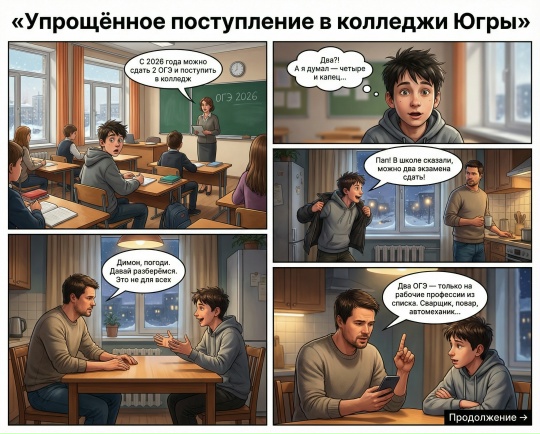 Упрощённое поступление в колледжи Югры на рабочие профессии — что нужно знать выпускникам школ и их родителям.