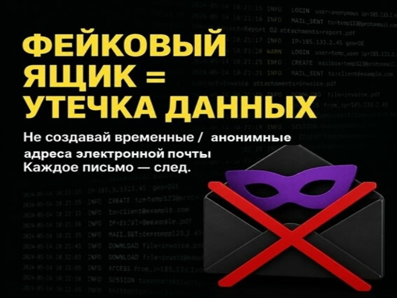 Использование подложных электронных ящиков, иностранных мессенджеров в служебной деятельности недопустимо..